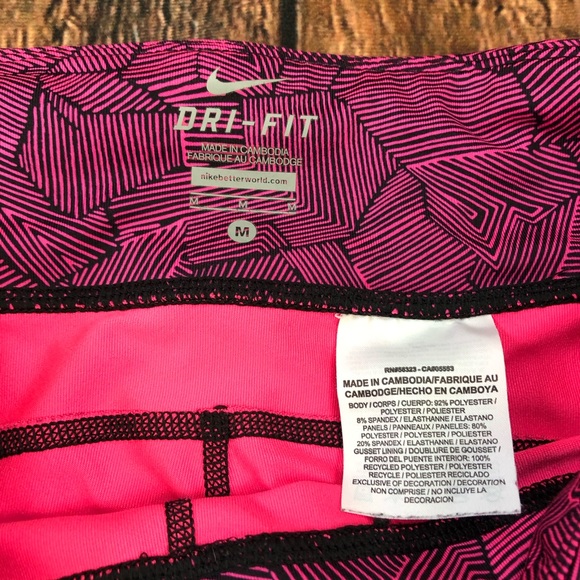 NIKE Running Dri-Fit Capri Athletic Pants - Picture 4 of 8